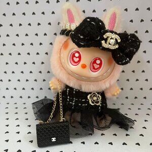 Handmade Cute Custom Dress for Labubu Doll – Fashion Outfit Clothes